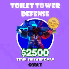 Titan Firework Man | Toilet Tower Defense TTD Roblox | Cheap Fast Delivery