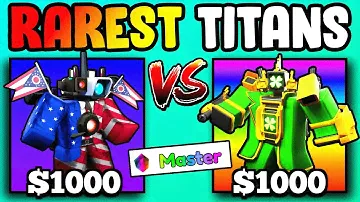 EVERY 0.1% TITAN vs ENDLESS MODE (Skibidi Tower Defense)