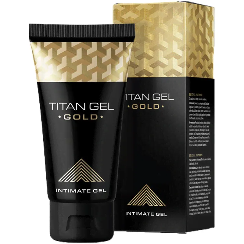 Интимный гель Titan Gel - Tantra - Gold, для мужчин, на водной основе, 50 мл