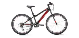 Подростковый велосипед Forward Titan 24 1.0 (2020) Черный 24"