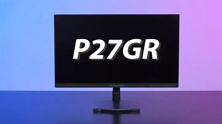TITAN ARMY P27GR Gaming Monitor Unboxing