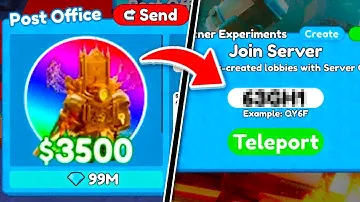 🔴SANDBOX MODE + TITAN GIVEAWAYS IN TOILET TOWER DEFENSE! (Roblox Live)