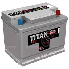 АКБ-6СТ-60 (600А) о/п TITAN EFB Н.Новгород 242х175х190
