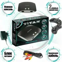 Игровая приставка Магистр Titan 500 игр черный